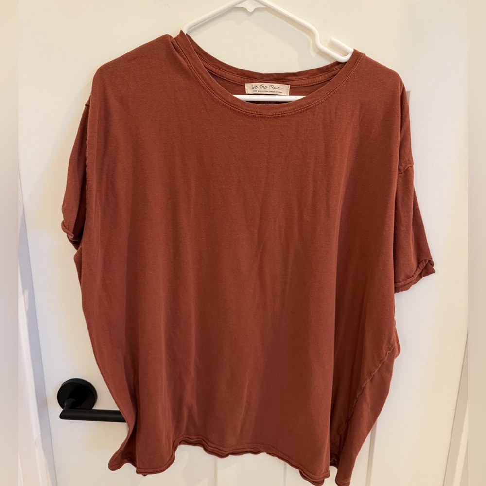 We The Free Oversized Rust Tee
